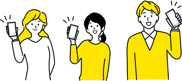 学生サークルの仲間イラスト